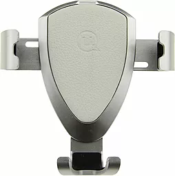 Держатель Usams US-ZJ029 Fragrance Gravity Car Holder Silver - фото Держатель Usams US-ZJ029 Fragrance Gravity Car Holder Silver