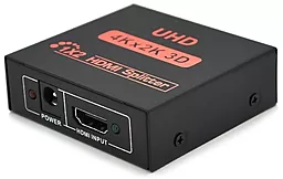 Видео сплиттер Voltronic HDMI - 1х2 v1.4 4k 30hz black (YT-S-HDMI1-2-4K/17275)