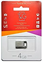 Флешка T&G Metal Series 4GB USB 2.0 (TG113-4GG) - миниатюра 2
