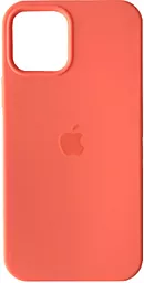 Чехол Silicone Case Full для Apple iPhone 14 Pro Peach