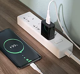 Кабель Hoco X58 Airy USB-A - Type-C 15w 3a 1м сable White - миниатюра 4 Кабель Hoco X58 Airy USB-A - Type-C 15w 3a 1м сable White - миниатюра 4