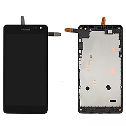 Дисплей Microsoft Lumia 535 (RM-1089, RM-1090, RM-1092) (CT2C1607FPC-A1-E RM-1090) с тачскрином и рамкой, оригинал, Black - фото Дисплей Microsoft Lumia 535 (RM-1089, RM-1090, RM-1092) (CT2C1607FPC-A1-E RM-1090) с тачскрином и рамкой, оригинал, Black