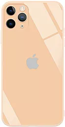 Чехол Epik GLOSSY Logo Full Camera Apple iPhone 11 Pro Peach