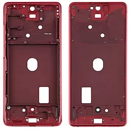 Рамка дисплея Samsung Galaxy S20 FE G780 Original Cloud Red