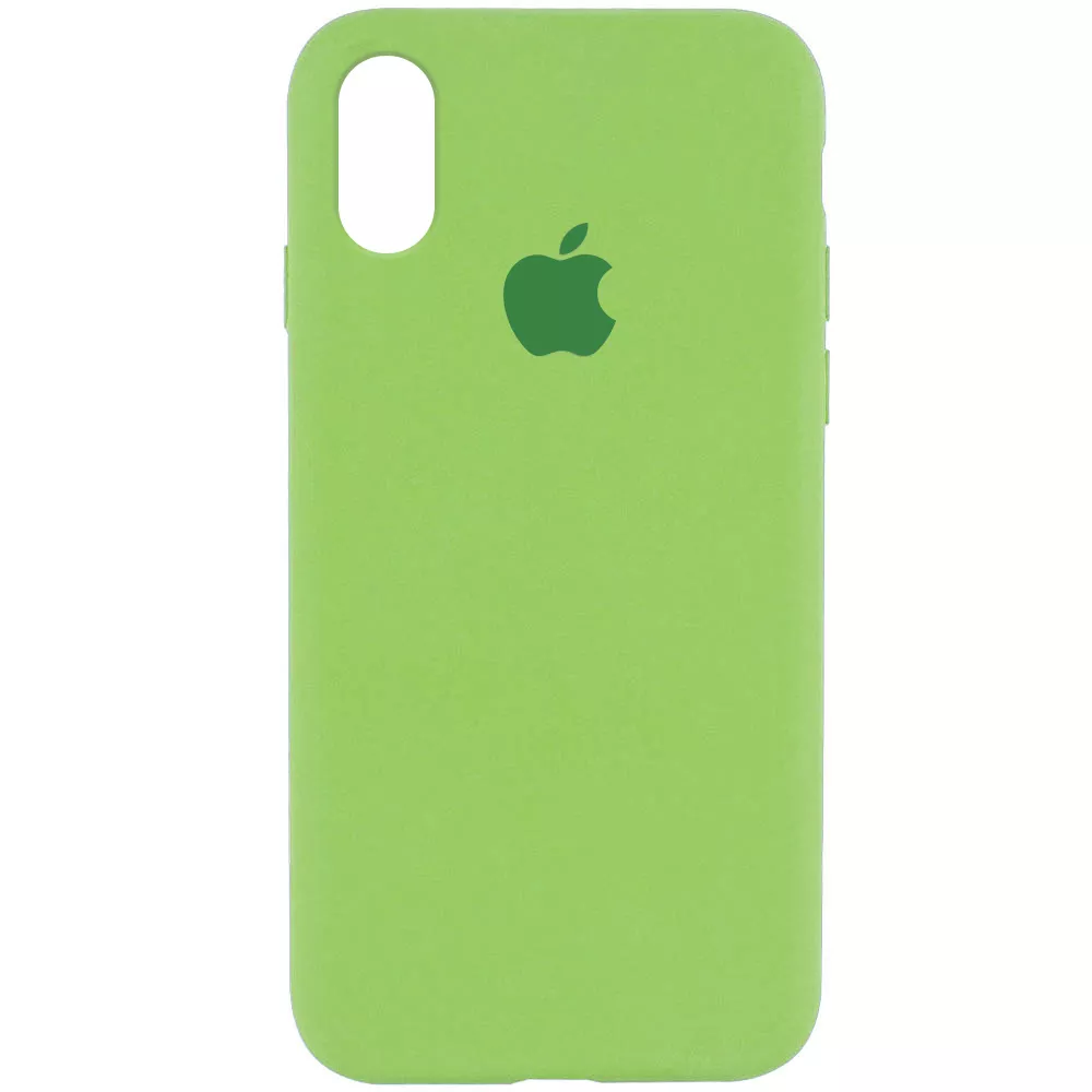 Чехол Silicone Case Full для Apple iPhone XR Mint - фото 1