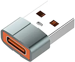 Адаптер-переходник LDNio LC150 M/F USB3.0 -> Type-C grey - фото Адаптер-переходник LDNio LC150 M/F USB3.0 -> Type-C grey
