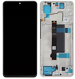 Дисплей Xiaomi Redmi Note 13 Pro 5G с тачскрином и рамкой, оригинал, White - фото Дисплей Xiaomi Redmi Note 13 Pro 5G с тачскрином и рамкой, оригинал, White