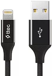 Кабель Ttec 2DK19S USB-A - Lightning 12w 2.4a 2м cable Black - фото Кабель Ttec 2DK19S USB-A - Lightning 12w 2.4a 2м cable Black