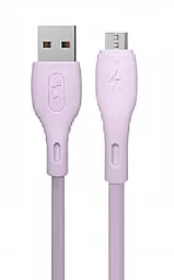 Кабель USB SkyDolphin S22V Soft Silicone micro USB Cable Violet