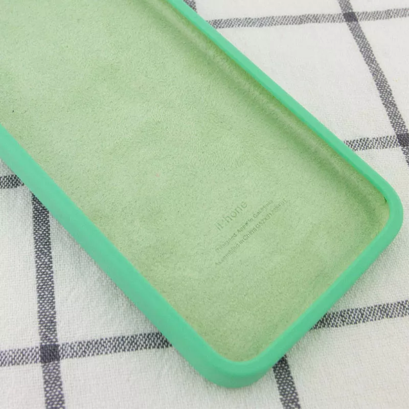 Чехол Silicone Case Full Camera Square для Apple iPhone 11 Pro Spearmint - фото 3
