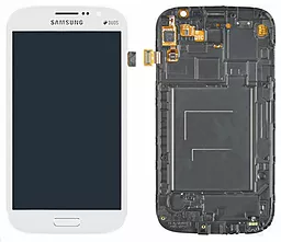 Дисплей Samsung Galaxy Grand I9082 с тачскрином и рамкой, оригинал, White - фото Дисплей Samsung Galaxy Grand I9082 с тачскрином и рамкой, оригинал, White