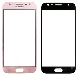Корпусне скло дисплея Samsung Galaxy J3 J330F 2017 Pink