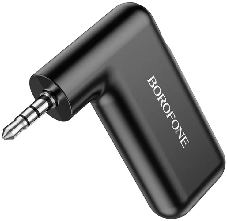 Блютуз-адаптер Borofone BC35 Wideway Car AUX BT Receiver Black - фото 5