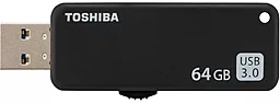 Флешка Toshiba 64 GB TransMemory U365 USB 3.0 Black (THN-U365K0640E4) Black - фото Флешка Toshiba 64 GB TransMemory U365 USB 3.0 Black (THN-U365K0640E4) Black