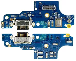 Нижняя плата Motorola Moto G10 XT2127 / Moto G20 XT2128 / Moto G30 XT2129 с разъемом зарядки, с микрофоном Original - фото Нижняя плата Motorola Moto G10 XT2127 / Moto G20 XT2128 / Moto G30 XT2129 с разъемом зарядки, с микрофоном Original