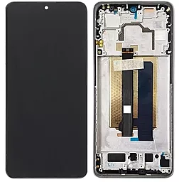 Дисплей Xiaomi Poco X6 Pro, Redmi K70E с тачскрином и рамкой, (TFT, без функции отпечатка пальца), Silver - фото Дисплей Xiaomi Poco X6 Pro, Redmi K70E с тачскрином и рамкой, (TFT, без функции отпечатка пальца), Silver
