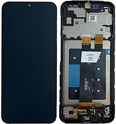 Дисплей Samsung Galaxy A14 5G A146P з тачскріном і рамкою, оригінал, Black