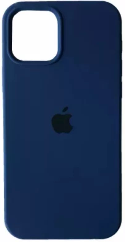 Чехол Silicone Case Full для Apple iPhone 14 Pro Deep Navy - фото 1
