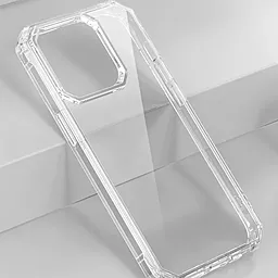 Чехол Octagon Crystal Case для iPhone 14 Pro Transparent - миниатюра 4
