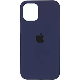 Чехол Silicone Case Full для Apple iPhone 14 Plus Midnight Blue