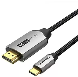 Видеокабель Vention USB Type-C - HDMI v2.0 4k 60hz 1.5m black (CRBBG)