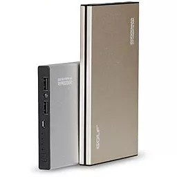 Повербанк GOLF G14 20000 mAh Gold - фото Повербанк GOLF G14 20000 mAh Gold