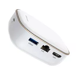USB Type-C хаб Baseus Multifunctional USB-C -> White (CAHUB-AU02) - фото USB Type-C хаб Baseus Multifunctional USB-C -> White (CAHUB-AU02)
