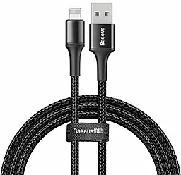 Кабель Baseus Halo USB-A - Lightning 12w 2.4a 1м cable Black (CALGH-B01) - фото Кабель Baseus Halo USB-A - Lightning 12w 2.4a 1м cable Black (CALGH-B01)