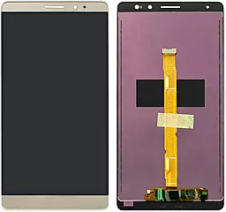 Дисплей Huawei Mate 8 (NXT-AL10, NXT-CL00, NXT-DL00, NXT-TL00, NXT-L09, NXT-L29) с тачскрином, оригинал, Gold - фото Дисплей Huawei Mate 8 (NXT-AL10, NXT-CL00, NXT-DL00, NXT-TL00, NXT-L09, NXT-L29) с тачскрином, оригинал, Gold