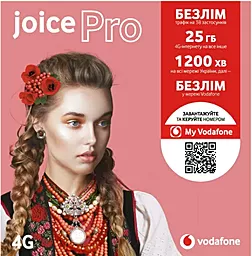 Vodafone Стартовый пакет Joice Pro