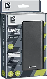 Повербанк Defender Lavita 10000 mAh Black (83617) - миниатюра 4