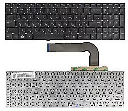 Клавиатура для ноутбука Samsung Q530 без рамки черная