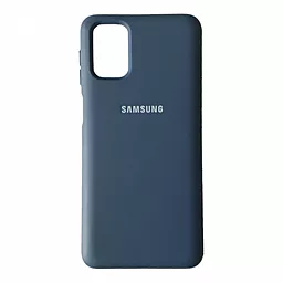 Чохол 1TOUCH Silicone Case Full для Samsung A037 Galaxy A03S  Navy Blue