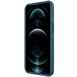 Чехол Nillkin Matte Magnetic Pro для Apple iPhone 13 mini (5.4") Синий / Blue - миниатюра 3