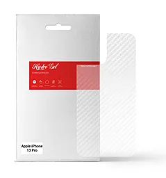Гидрогелевая пленка ArmorStandart на заднюю панель для Apple iPhone 13 Pro Carbone Transparent (ARM61069) - фото Гидрогелевая пленка ArmorStandart на заднюю панель для Apple iPhone 13 Pro Carbone Transparent (ARM61069)