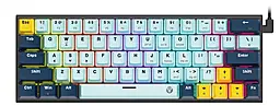 Клавиатура Fantech ATOM63 MK874V2 SkyBlue - фото Клавиатура Fantech ATOM63 MK874V2 SkyBlue