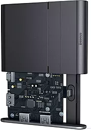 Док-станція зарядний пристрій Baseus Pro Mate Docking Type-C Black (WKMD000001) - мініатюра 7