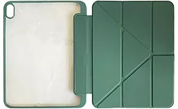 Чехол для планшета Smart Case Clear с местом под стилус для Apple iPad 10.9 (2022, 2024), iPad 11 (2025) Green - фото Чехол для планшета Smart Case Clear с местом под стилус для Apple iPad 10.9 (2022, 2024), iPad 11 (2025) Green