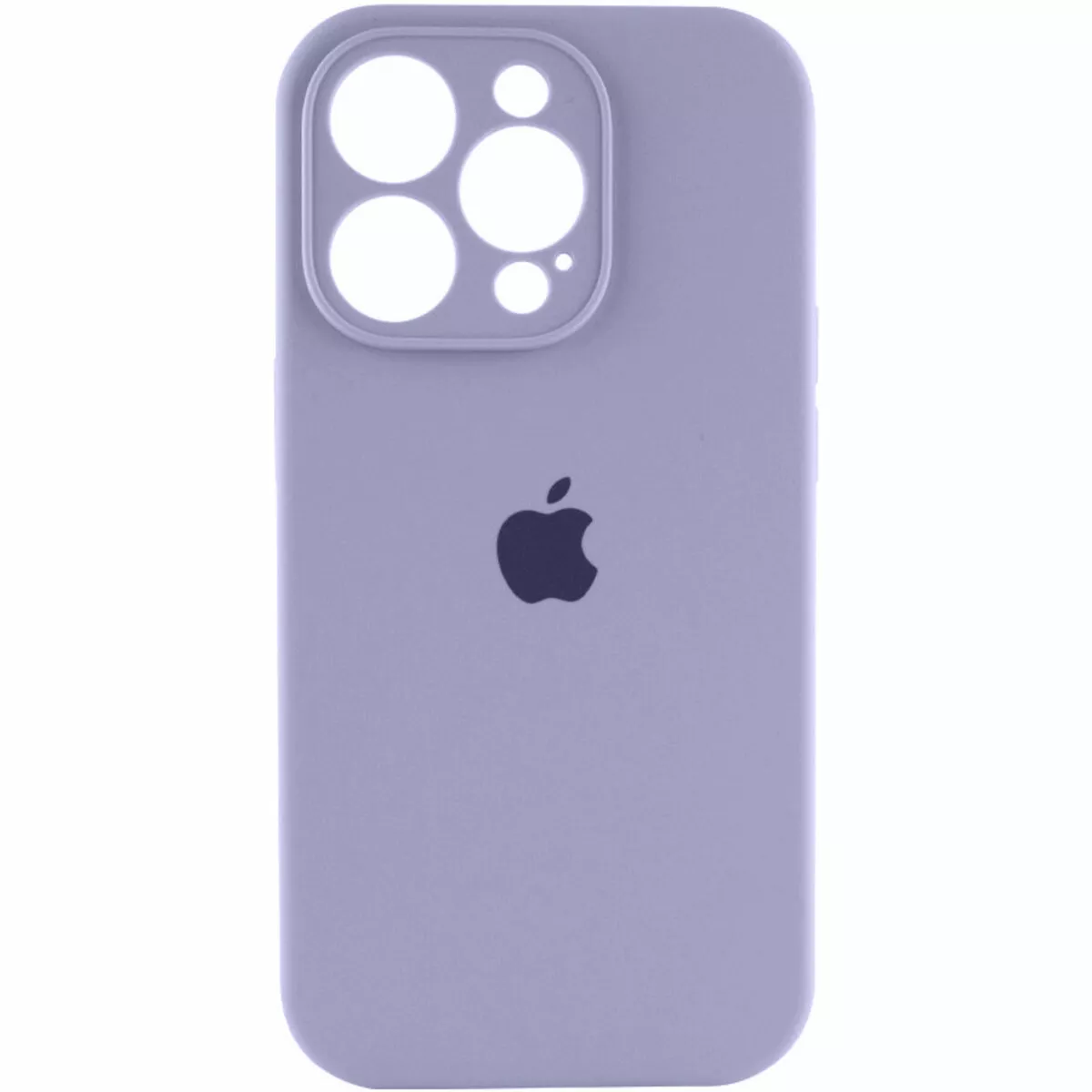 Чехол Silicone Case Full Camera для Apple iPhone 15 Pro Lavender Grey - фото 1