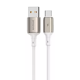 Кабель Proove Flex Metal USB-A - Type-C 12w 2.4a 1м cable White (CCFM20001202) - фото Кабель Proove Flex Metal USB-A - Type-C 12w 2.4a 1м cable White (CCFM20001202)