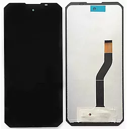 Дисплей Oukitel WP10 с тачскрином, оригинал, Black
