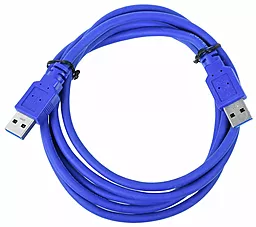 Шлейф (Кабель) EasyLife USB 3.0 AM/AM 1.0м синій - фото Шлейф (Кабель) EasyLife USB 3.0 AM/AM 1.0м синій