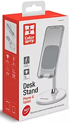 Настільний тримач ColorWay Holder White (CW-SH013-WT) - мініатюра 7 Настільний тримач ColorWay Holder White (CW-SH013-WT) - мініатюра 7