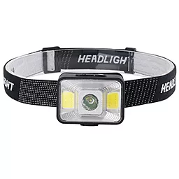 Налобный фонарик Bailong Police YD-21-XPE+2COB (аккумуляторный) - фото Налобный фонарик Bailong Police YD-21-XPE+2COB (аккумуляторный)