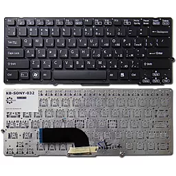 Клавіатура для ноутбуку Sony VPC-SDVPC-SB Series 148949641 чорна