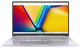 Ноутбук ASUS VivoBook 15 OLED X1505ZA Transparent Silver (X1505ZA-L1262) - фото Ноутбук ASUS VivoBook 15 OLED X1505ZA Transparent Silver (X1505ZA-L1262)