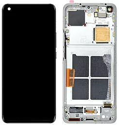 Дисплей Xiaomi Mi 11 Ultra з тачскріном і рамкою, оригінал, Ceramic White - фото Дисплей Xiaomi Mi 11 Ultra з тачскріном і рамкою, оригінал, Ceramic White