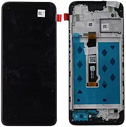 Дисплей Motorola Moto G9 Power (XT2091-3, XT2091-4) с тачскрином и рамкой, Black