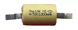Аккумулятор MastAK 4/5SC 1300mAh Ni-Cd