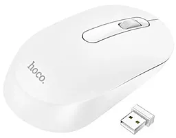 Компьютерная мышка Hoco GM14 Platinum business wireless mouse  White